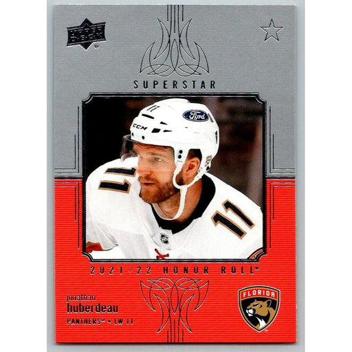 2021-22 Upper Deck Hockey Series 1 Honor Roll #HR-45 Jonathan Huberdeau Florida - Collectible Craze America