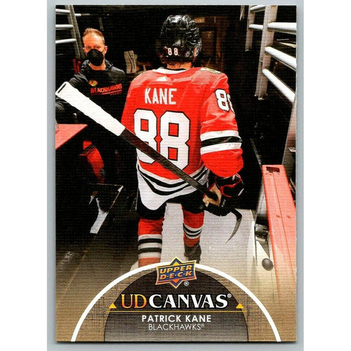 2021-22 Upper Deck Hockey Series 1 UD Canvas #C18 Patrick Kane Chicago - Collectible Craze America