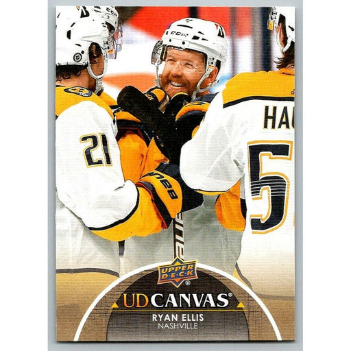 2021-22 Upper Deck Hockey Series 1 UD Canvas #C46 Ryan Ellis Nashville Predators - Collectible Craze America