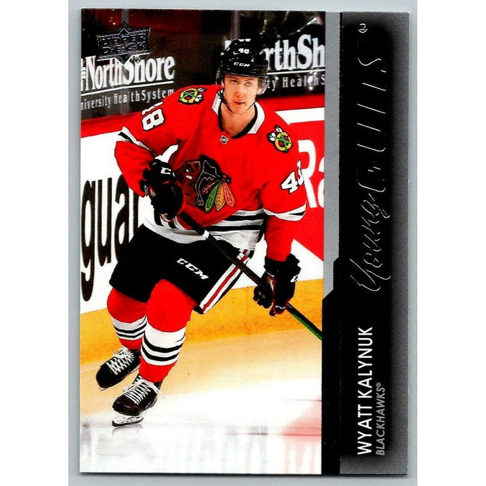 2021-22 Upper Deck Hockey Series 1 Young Guns #213 Wyatt Kalynuk RC Chicago - Collectible Craze America