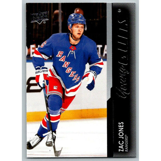 2021-22 Upper Deck Hockey Series 1 Young Guns #231 Zac Jones RC New York Rangers - Collectible Craze America