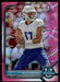 Nick Starkel 2021 Bowman University Football Pink Refractor Front of Card