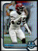 Jordan Battle 2021 Bowman University Football Refractor Front of Card