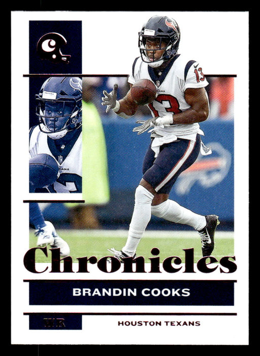 Brandin Cooks 2021 Panini Chronicles Football Chronicles Pink Front of Card