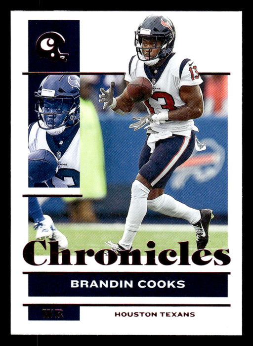 Brandin Cooks 2021 Panini Chronicles Football Chronicles Pink Front of Card