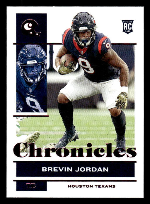 Brevin Jordan 2021 Panini Chronicles Football Chronicles Pink Front of Card