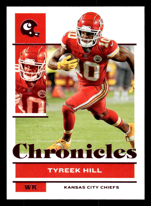 Tyreek Hill 2021 Panini Chronicles Football Chronicles Pink Front of Card