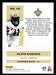 Alvin Kamara 2021 Panini Chronicles Football Chronicles Pink Back of Card