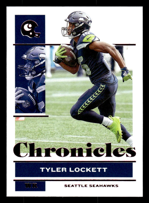 Tyler Lockett 2021 Panini Chronicles Football Chronicles Pink Front of Card