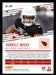 Rondale Moore 2021 Panini Chronicles Football Prestige Back of Card