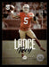 Trey Lance 2021 Panini Chronicles Football Luminance Front of Card