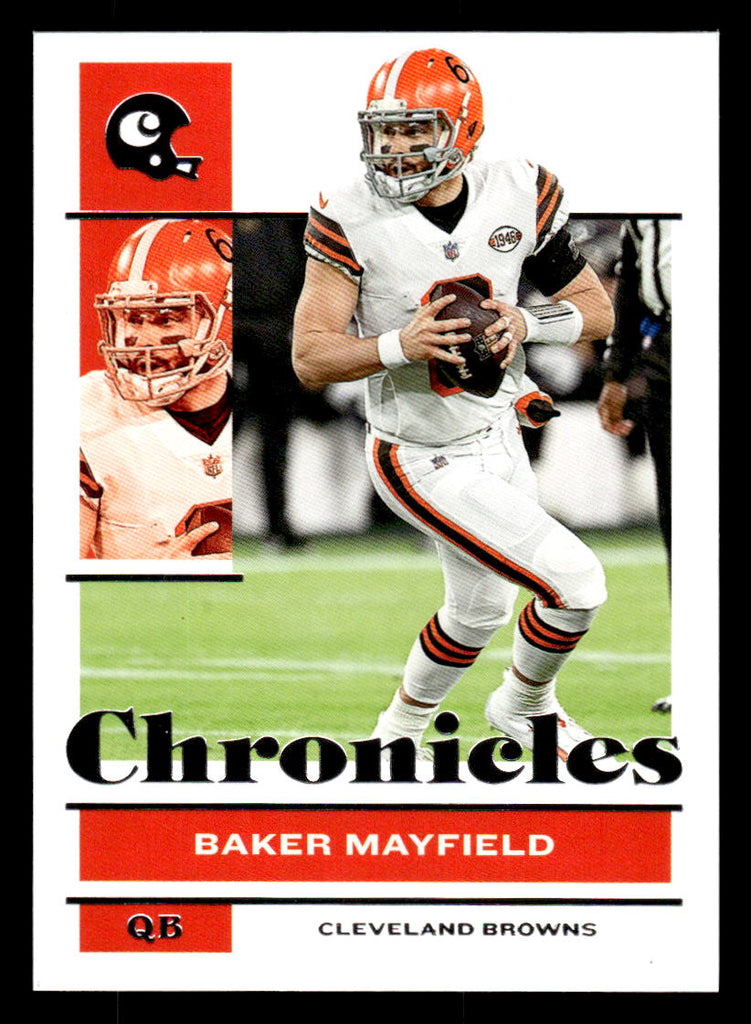 2020 Baker Mayfield Pink Chronicles Panini Cleveland Browns # 22