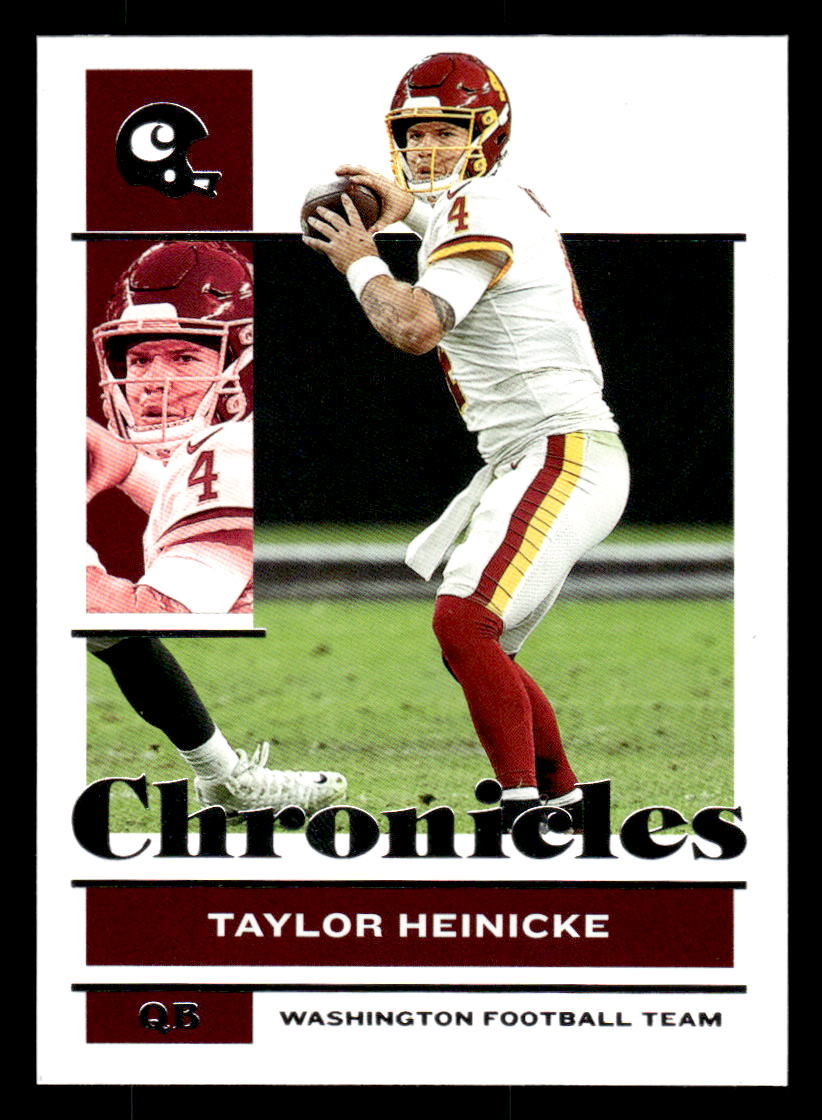 Taylor Heinicke Washington Football Team Fanatics Exclusive Parallel Panini  Instant NFL Week 4 Comeback Win Single