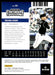 Trevor Story 2021 Panini Contenders Baseball Base Back of Card