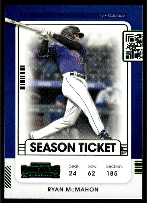 Franmil Reyes 2021 Panini Contenders Baseball Green Front of Card