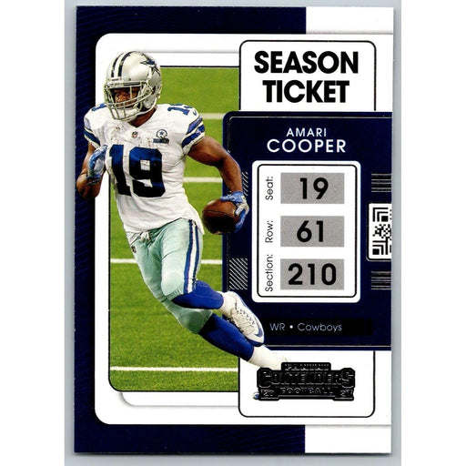 2021 Panini Contenders NFL Amari Cooper Dallas Cowboys #27 - Collectible Craze America