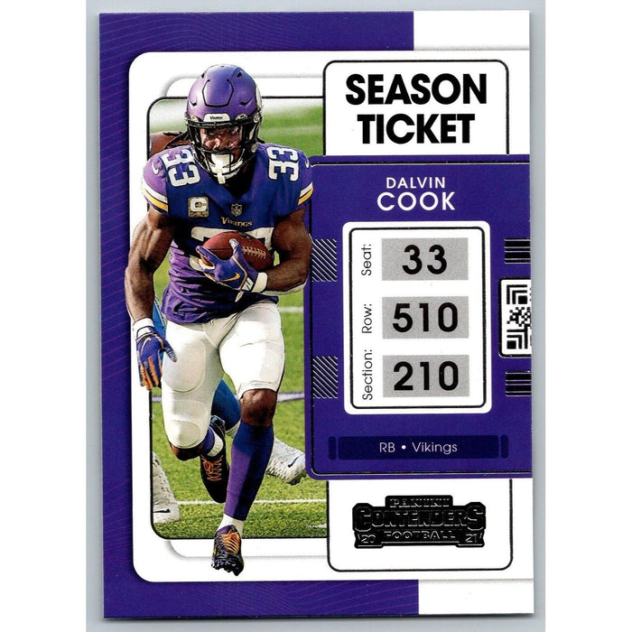 2021 Panini Contenders NFL Dalvin Cook Minnesota Vikings #65 — Collectible  Craze America