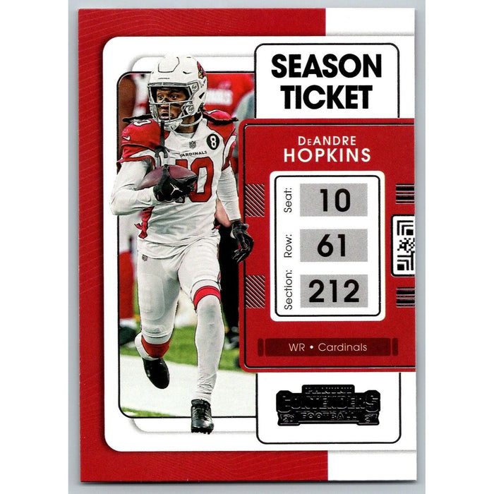 2021 Panini Contenders NFL DeAndre Hopkins Arizona Cardinals #2 - Collectible Craze America