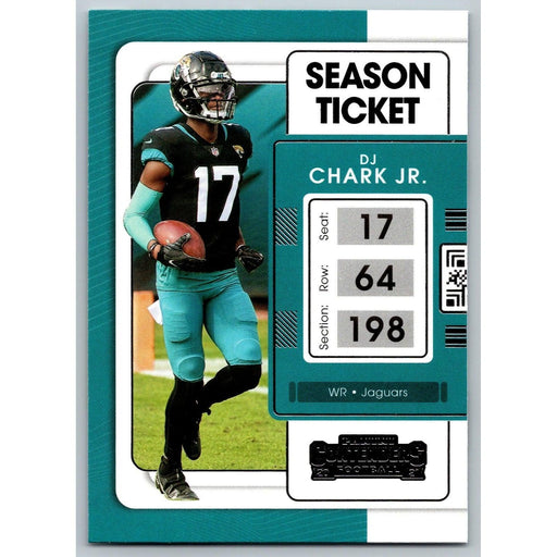 2021 Panini Contenders NFL DJ Chark Jr. Jacksonville Jaguars #44 - Collectible Craze America