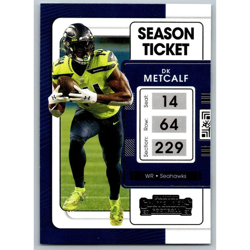 2021 Panini Contenders NFL DK Metcalf Seattle Seahawks #86 - Collectible Craze America