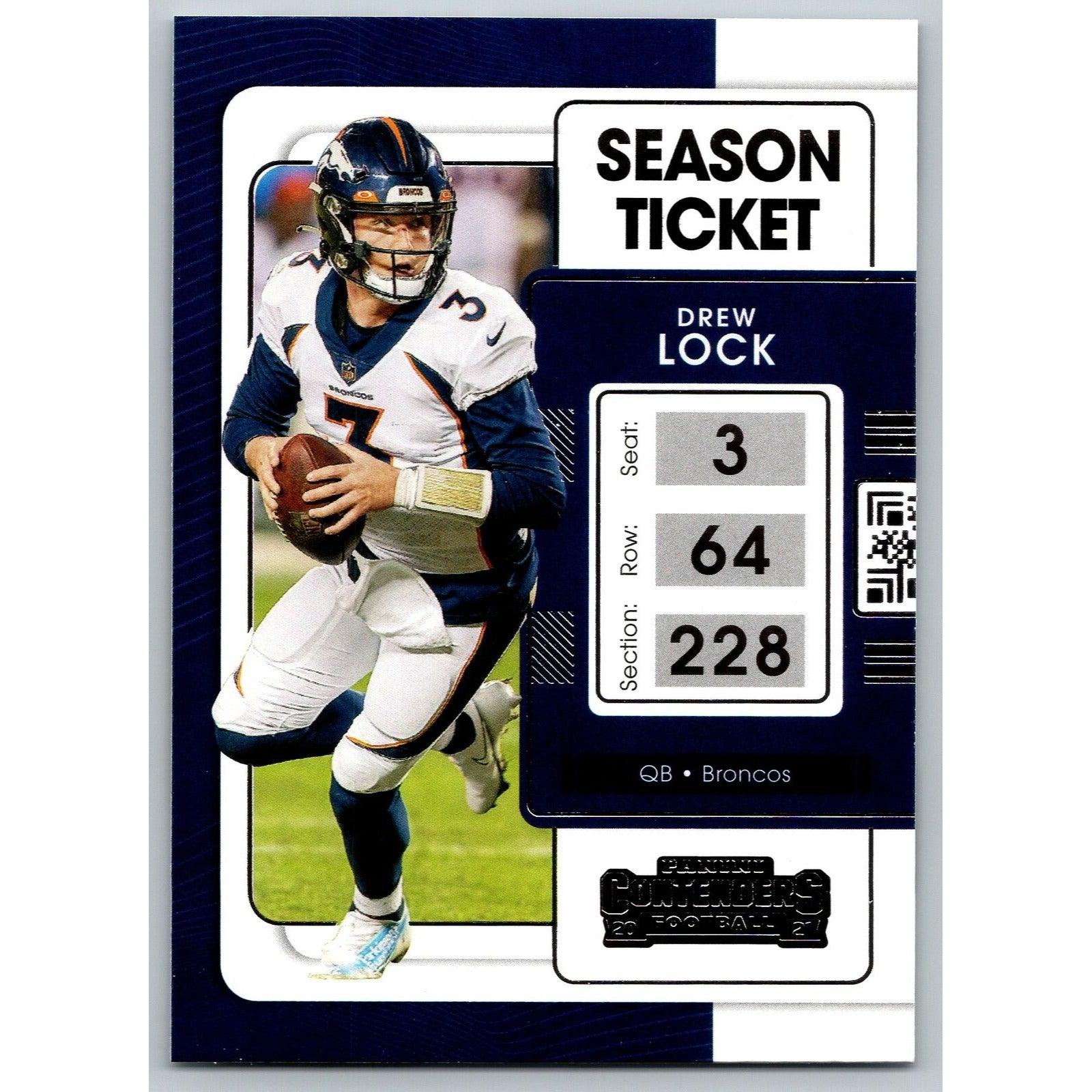 2021 Panini Contenders NFL Drew Lock Denver Broncos #28 - Collectible Craze  America