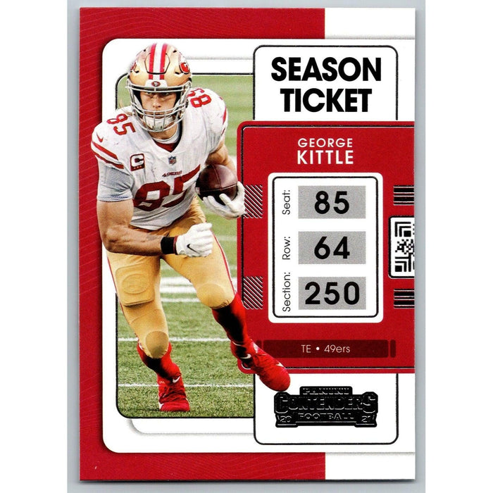 2021 Panini Contenders NFL George Kittle San Francisco 49ers #89 - Collectible Craze America