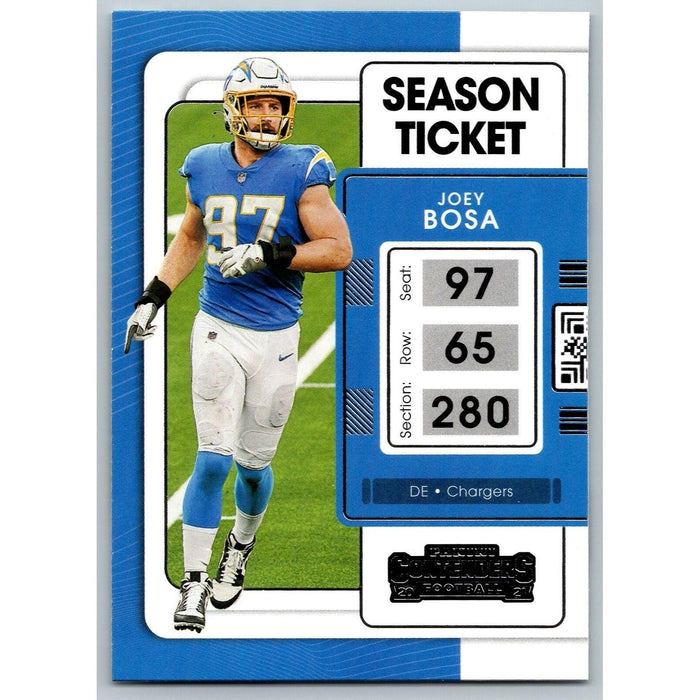 2021 Panini Contenders NFL Joey Bosa Los Angeles Chargers #53 - Collectible Craze America