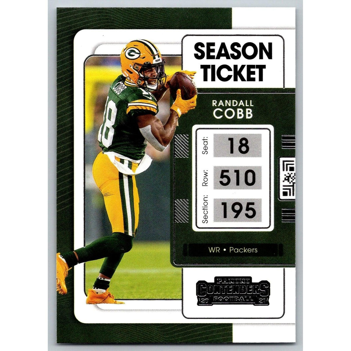 Aaron Rodgers 2021 Panini Chronicles Football # 38 Chronicles Green Ba —  Collectible Craze America