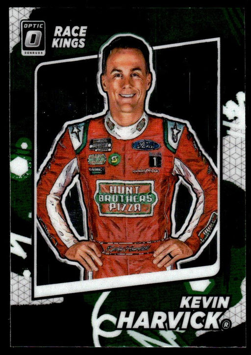 Kevin Harvick 2022 Panini Donruss Racing Optic Race Kings Front of Card