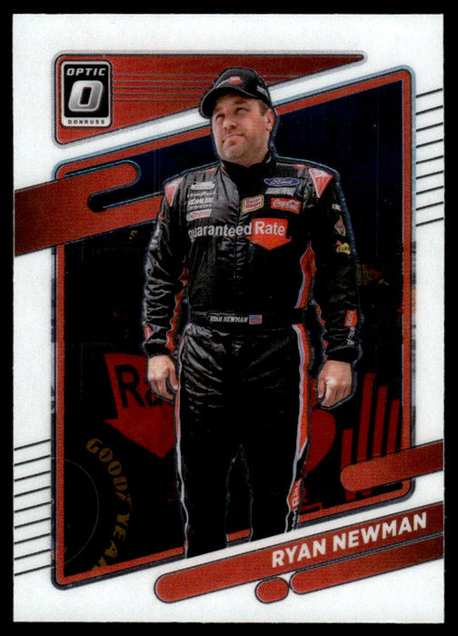 Ryan Newman 2022 Panini Donruss Racing Optic Front of Card