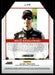 Brad Keselowski 2022 Panini Donruss Racing Holo Elite Series Back of Card