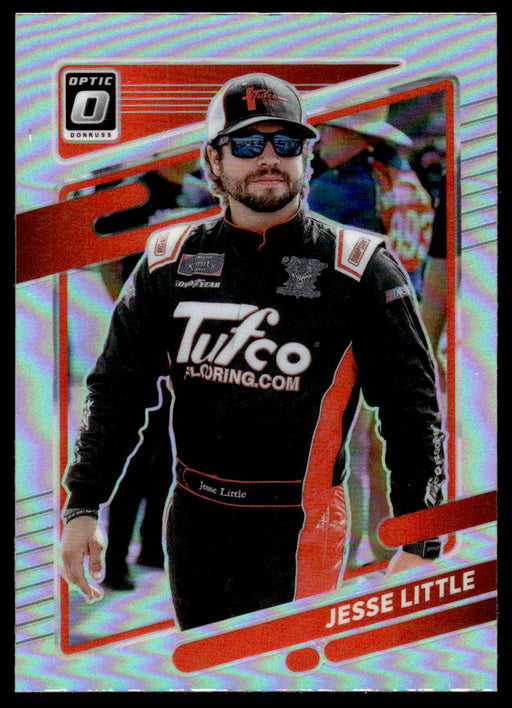 Jesse Little 2022 Panini Donruss Racing Optic Holo Front of Card