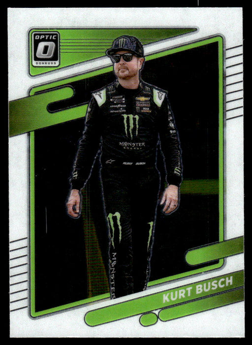 Kurt Busch 2022 Panini Donruss Racing Optic Front of Card