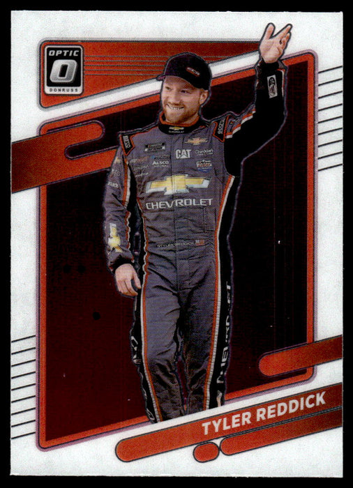 Tyler Reddick 2022 Panini Donruss Racing Optic Front of Card