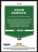 Kevin Harvick 2022 Panini Donruss Racing Optic Back of Card