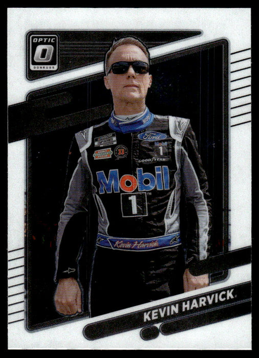 Kevin Harvick 2022 Panini Donruss Racing Optic Front of Card