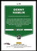 Denny Hamlin 2022 Panini Donruss Racing Optic Back of Card