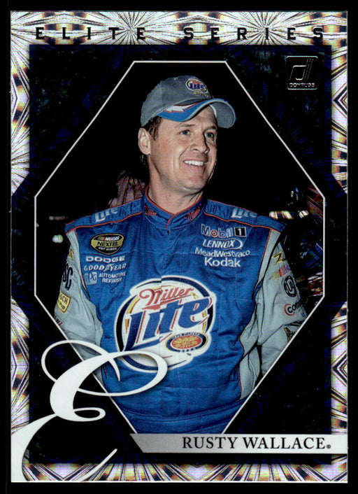 Rusty Wallace 2022 Panini Donruss Racing Elite Series Front of Card