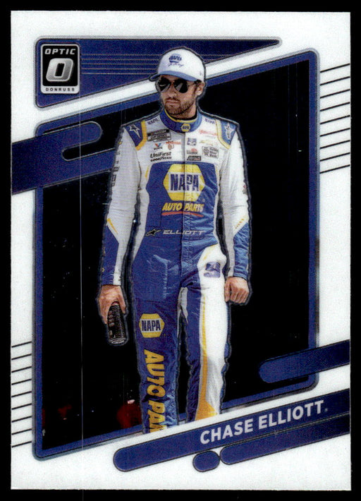 Chase Elliott 2022 Panini Donruss Racing Optic Front of Card