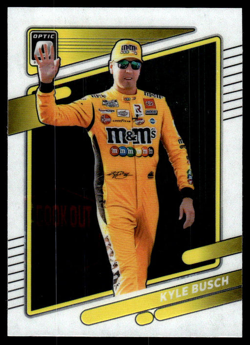 Kyle Busch 2022 Panini Donruss Racing Optic Front of Card