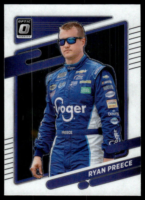 Ryan Preece 2022 Panini Donruss Racing Optic Front of Card