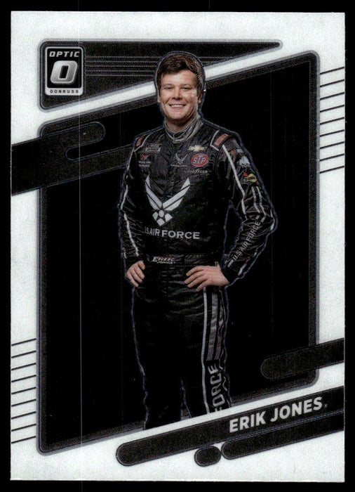 Erik Jones 2022 Panini Donruss Racing Optic Front of Card