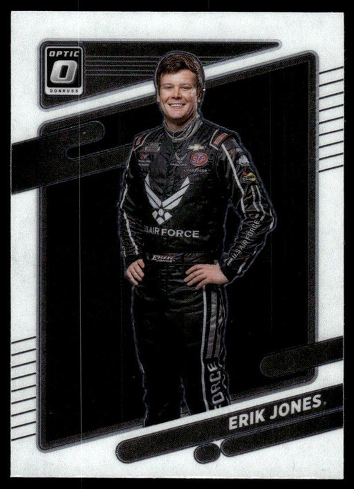 Erik Jones 2022 Panini Donruss Racing Optic Front of Card