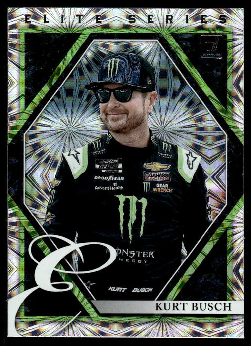 Kurt Busch 2022 Panini Donruss Racing Elite Series Front of Card