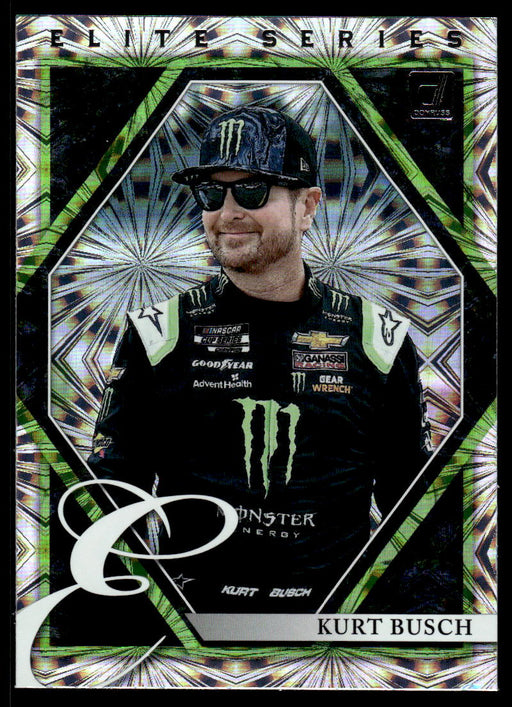 Kurt Busch 2022 Panini Donruss Racing Elite Series Front of Card