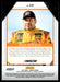 Ryan Newman 2022 Panini Donruss Racing Elite Series Back of Card