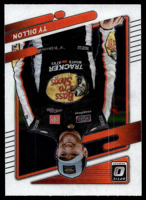 Ty Dillon 2022 Panini Donruss Racing Optic Front of Card