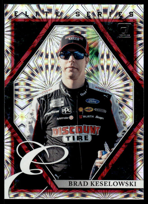 Brad Keselowski 2022 Panini Donruss Racing Elite Series Front of Card