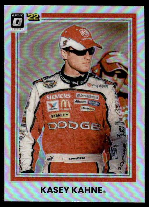 Kasey Kahne 2022 Panini Donruss Racing Optic Holo Retro 1981 Front of Card