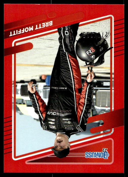 Brett Moffitt 2022 Panini Donruss Racing Red Front of Card